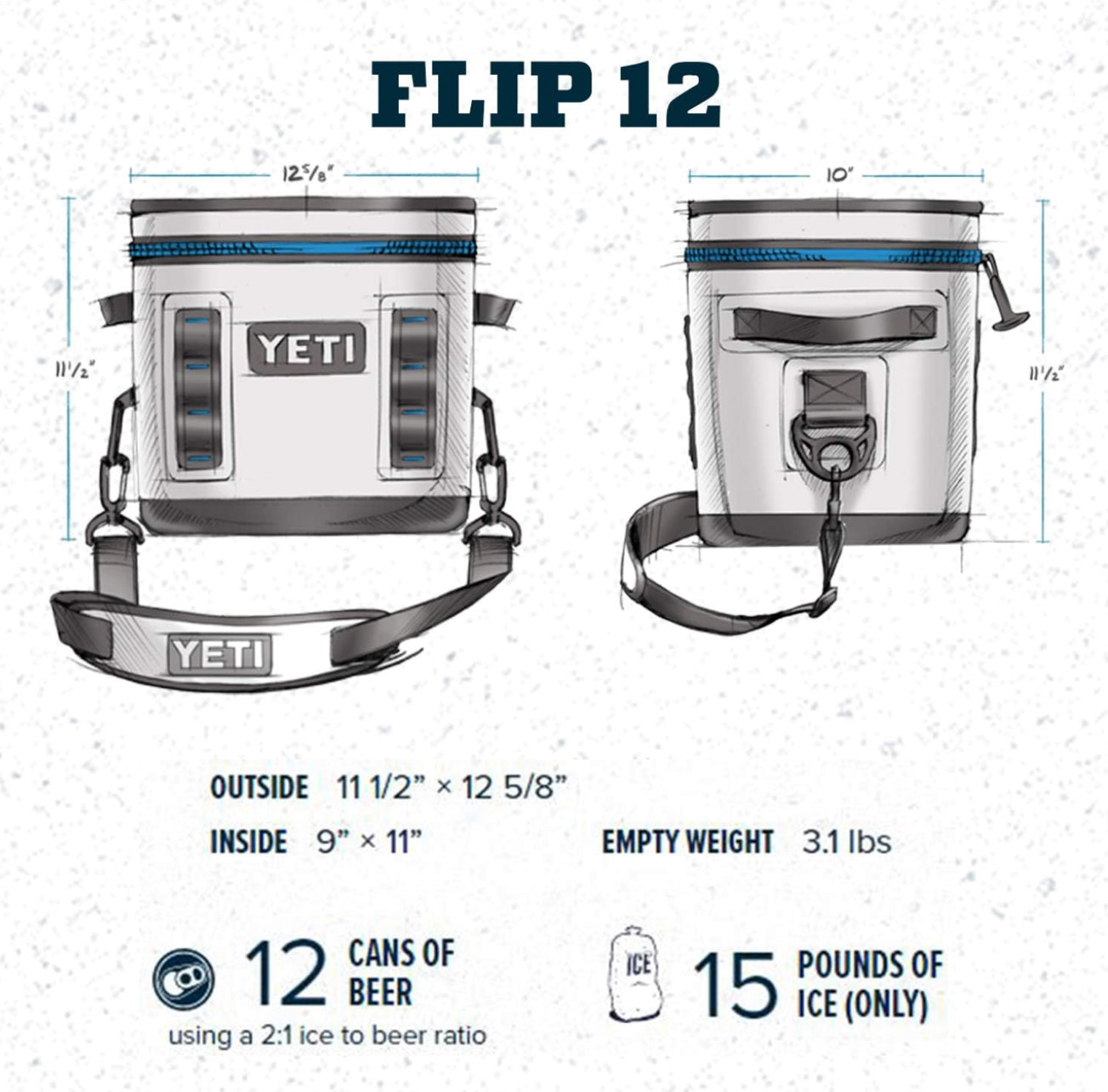 YETI HOPPER FLIP 12